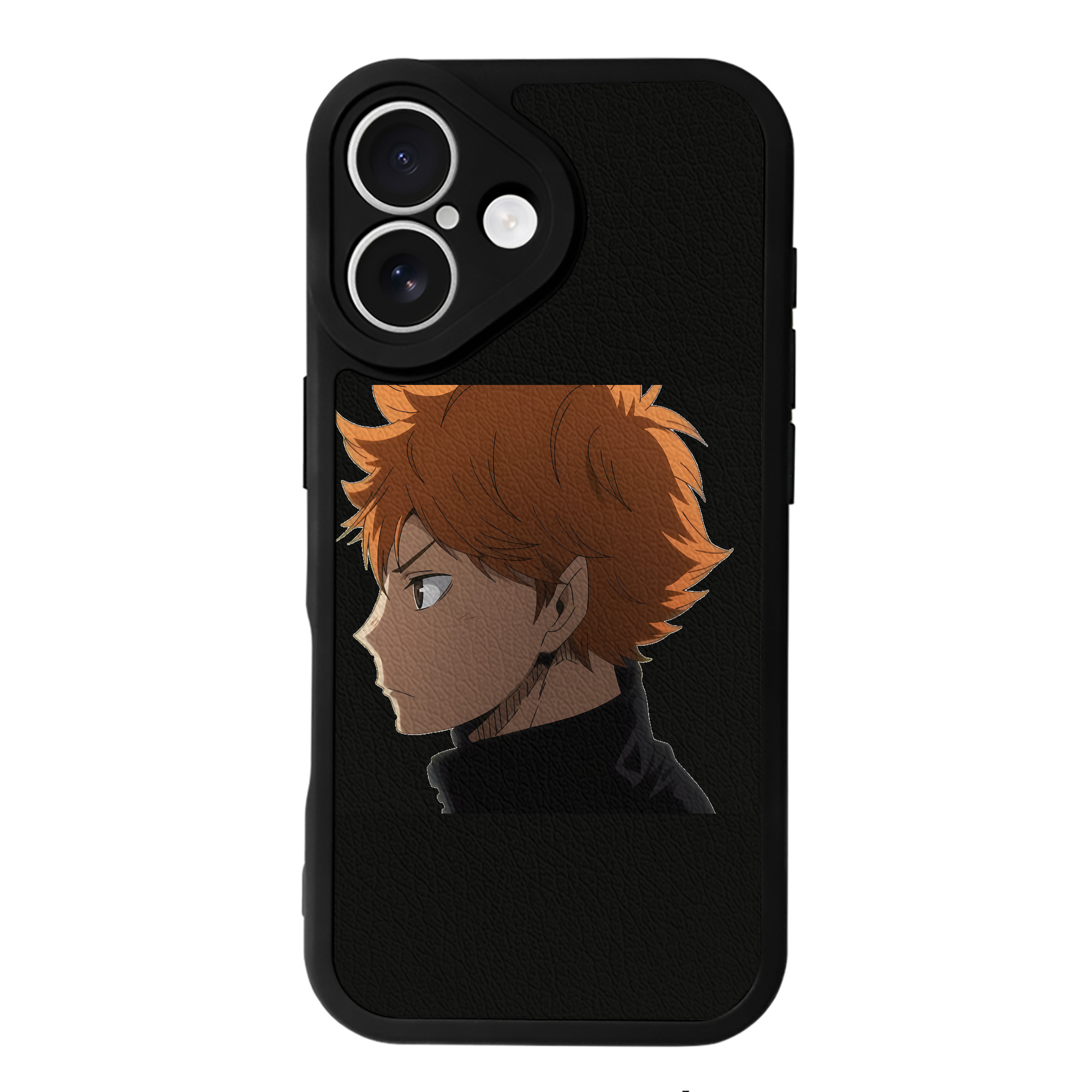 （画像用） ハイキュー!! Haikyu!! 【iPhone 16シリーズ対応】シリコンスマホケース（レザー調） 材質：シリコン